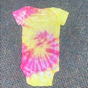 Handmade Tie Dyed Onesie
